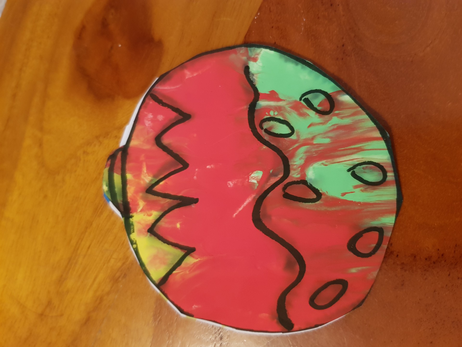 Boule plate 1