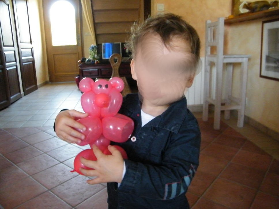 Il est pas beau mon nounours!