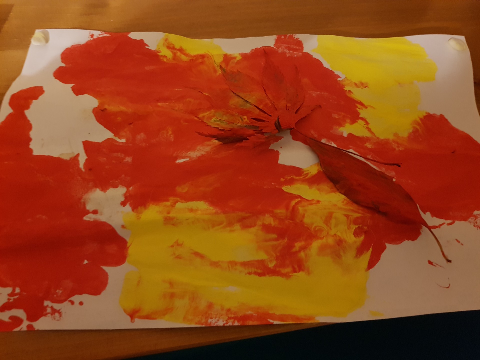 Peinture Propre Feuilles d' Aautomne