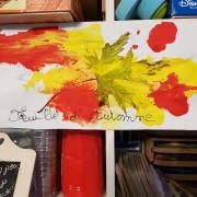 Peinture propre feuilles d automne 1