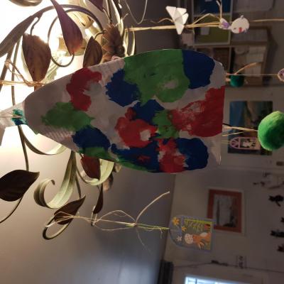 Ma cloche en peinture propre